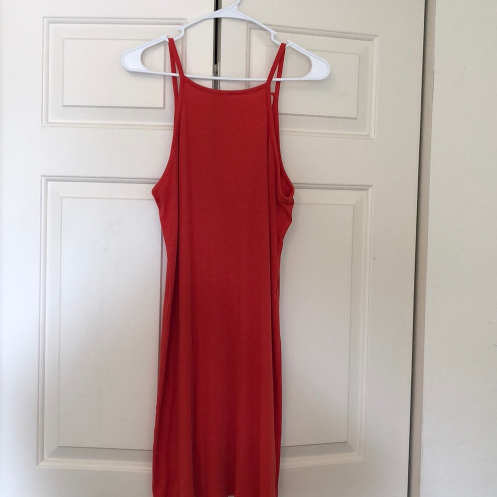 Orange lightweight dress